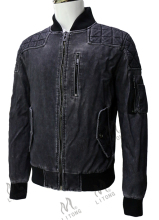 Manufacturer OEM custom pu leather jacket for men