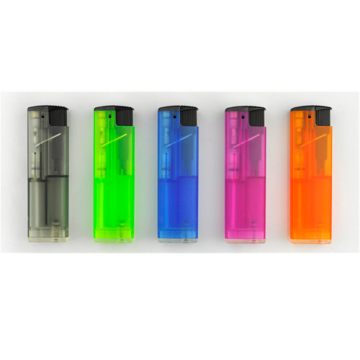 Rechargeable Frost Paint Flame Electronic Lighter