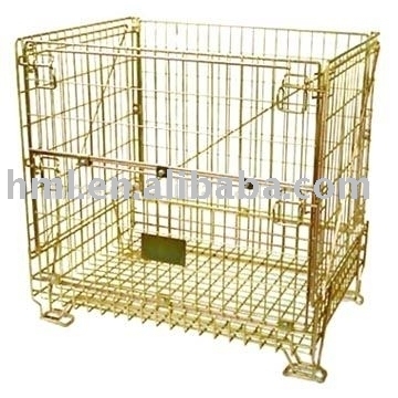 Jumbo Collapsible Wire Mesh Container/wire container/mesh container