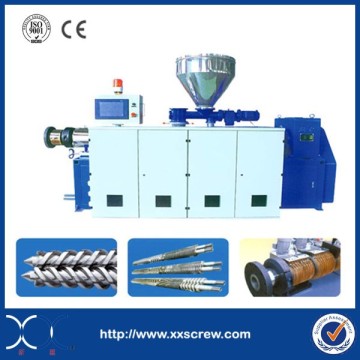Twin Double Screw Plastic Extrusions Extruder