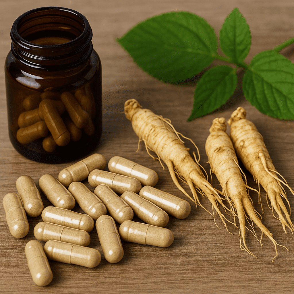 Капсулы американского женьшеня American Ginseng Capsules
