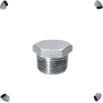 RED DN SS DR HEX SS304 NIPPLE