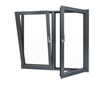Double Glazed aluminum tilt and turn windows