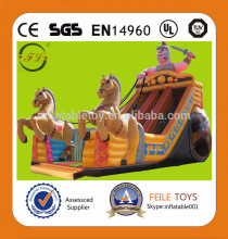 Popular inflatable carriage slide,inflatable dry slide,indoor slide,horses inflatable slide,China inflatable slide