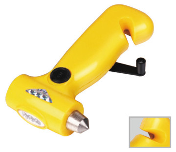 3LED Dynamo Car Emergency Flashlight