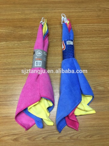 3 pcs Microfiber Car towel Set