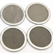 1 Inch Covered Edge 304 Stainless Steel Plain Weave Filter Disc