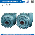 Sand gravel pumps on dredger boat