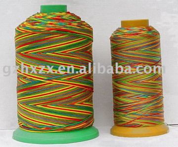 polyester multi-color thread