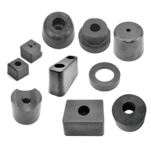 Shock-Absorbing Pad Rubber Foot Covers for Fitness Equipment