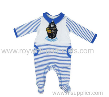 Baby Boy Emb. Rompers?
