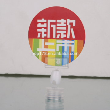 magnet plastic pop clip