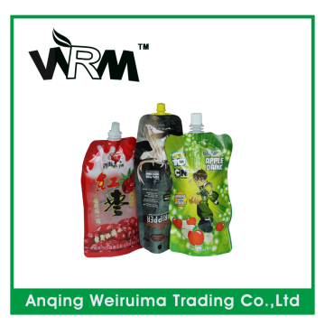 spout bag wine bag with spout tap spout pouch bag