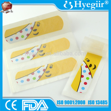 CE approved European export PE band aid designed for children