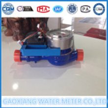 Digital water meter component with motor valve