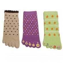 Girl's special five fingers socks
