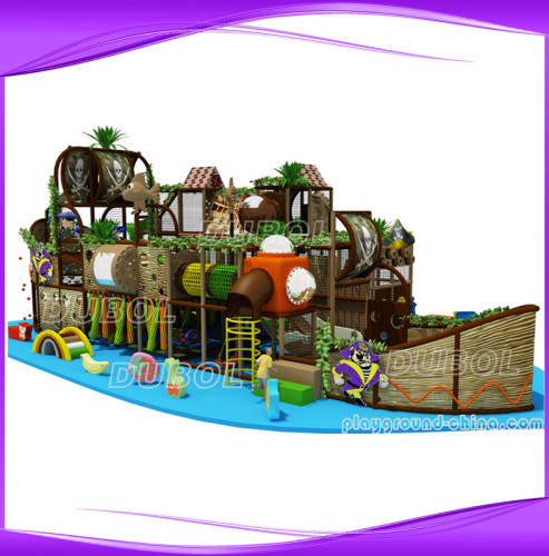 Pirate Ship Style Indoor Playground with Soft Play