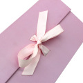 Confezione regalo pieghevole magnetica rosa grande con logo personalizzato per l&#39;imballaggio