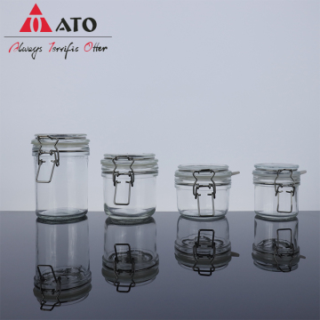 Glass jars Food storage jars household glass bottles