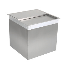 Minneer Stainless Steel Ice Chest: A Robust Ice Cooler with Sliding Cover