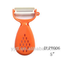 5 inch Orange zirconia ceramic mini apple peeler