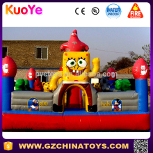 super inflatable spongebob bouncy castle park