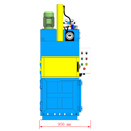 Carton balerl hydraulic baler for waste paper