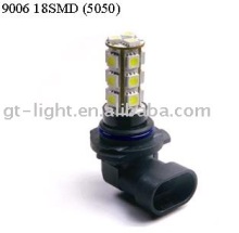 9006 LED Bulb (P22d base, 18 SMD (5050)