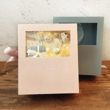 Transparent Half-Open Window Gift Toy Box
