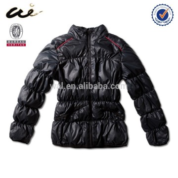 Women nylon black down jacket;motorcycle jacket;outdoor jacket