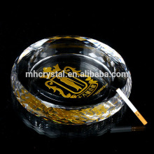 circle shape cystal ashtray,crystal cigar ashtray MH-6118
