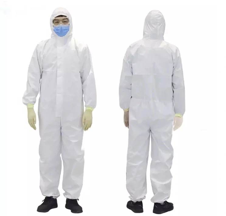 Disposable Protective Clothing Overall Isolattion Gowm with Ce FDA