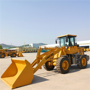 Rated load 2 ton mini articulated wheel loader CE approved