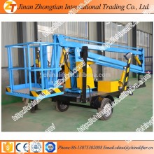 2016 New condition trailer mounted boom lift with best price for sale