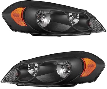 WEELMOTO Headlamp for 2006-2014 Chevy Impala Headlights