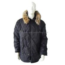 men\'s hooded   winter coat