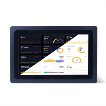 industrial display touch screen monitor wall mount pc