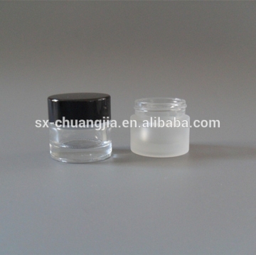 10ml thick bottom transprent cream glass jar for eye cream