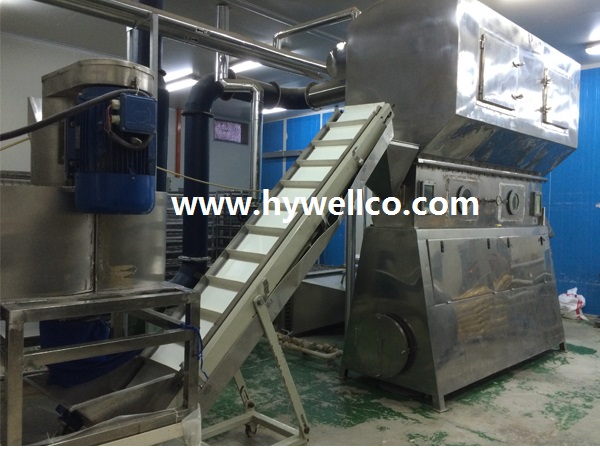 Horizontal Fluid Bed Medicine Drying Machine