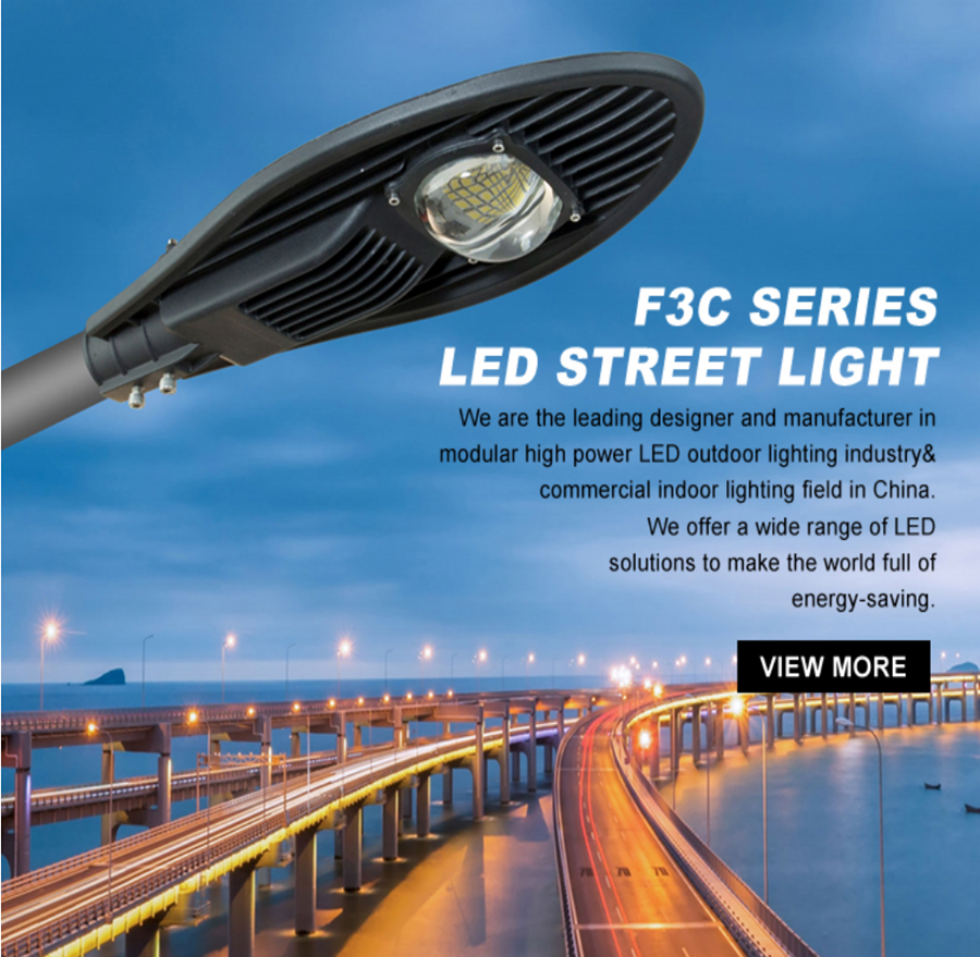 Energy-saving sword-shaped LED street light