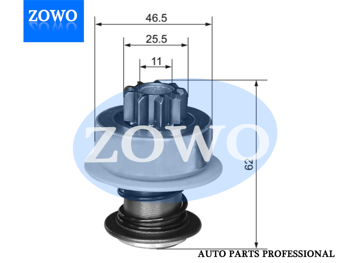 54 9100 Starter Bendix 9t For Bosch