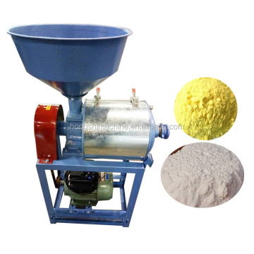 Small Corn Wheat Flour Powder Making Machine - Maize Flour Making Machine with Peeling Skin