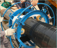 Manual applied pipeline tape Pipe Wrapping Machine