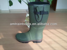 neoprene fashion mens rain boots