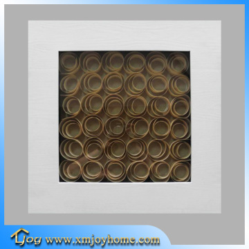 Hot Sale Handmade Wall Hanging Arts Crafts with Wood Veneer