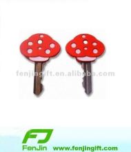 cheap soft pvc rubber key head cover