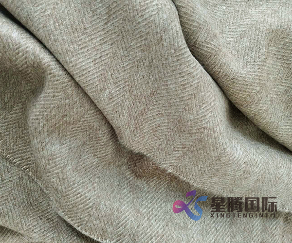 Herringbone Single Face Wool Fabric For Garment