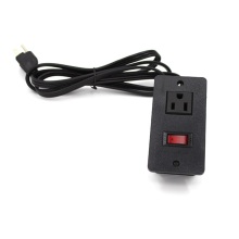 Desktop Socket Black Socket With Switch