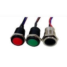 16mm IP68 Su Geçirmez LED Metal Pushbutton Anahtarı