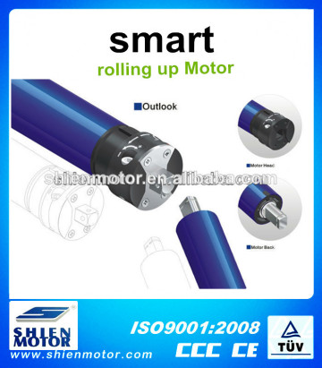 Smart rolling up motor